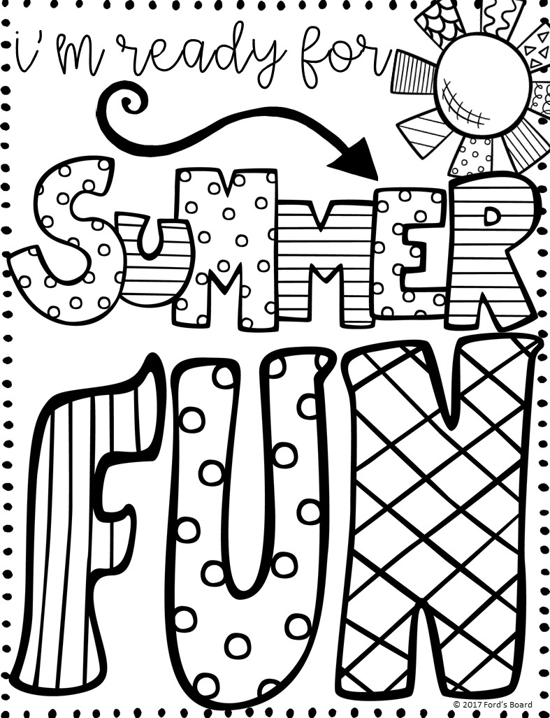 133 Sun and Sand Coloring Pages Free Printable 118