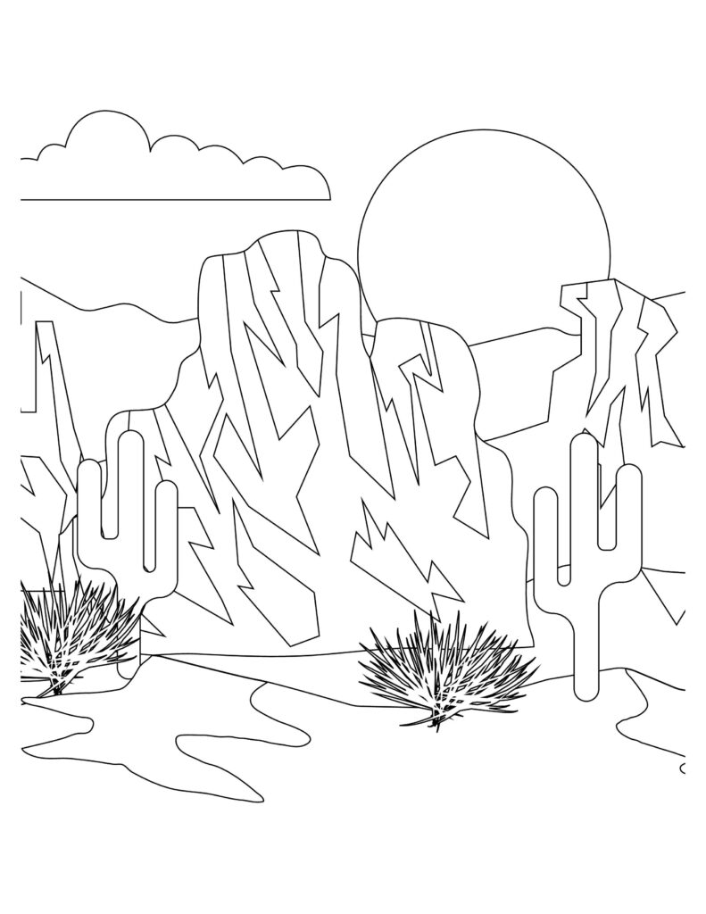 133 Sun and Sand Coloring Pages Free Printable 23