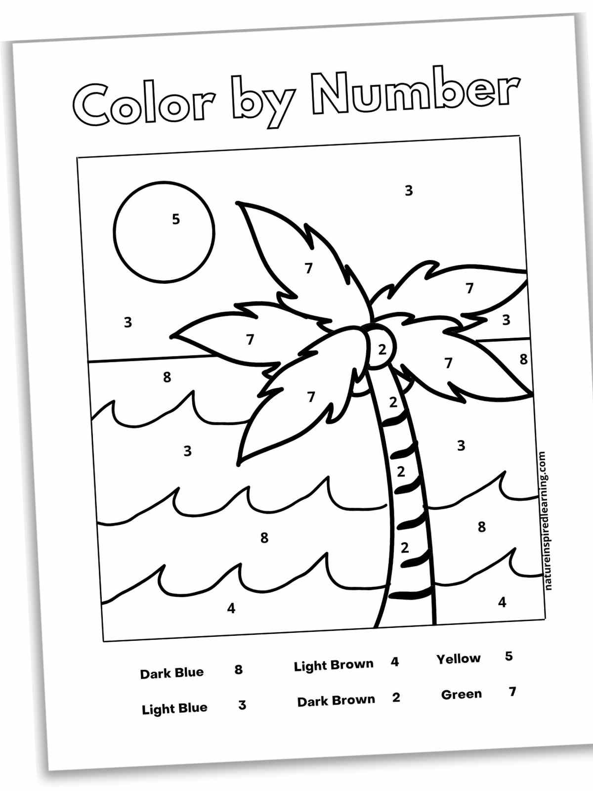 133 Sun and Sand Coloring Pages Free Printable 28