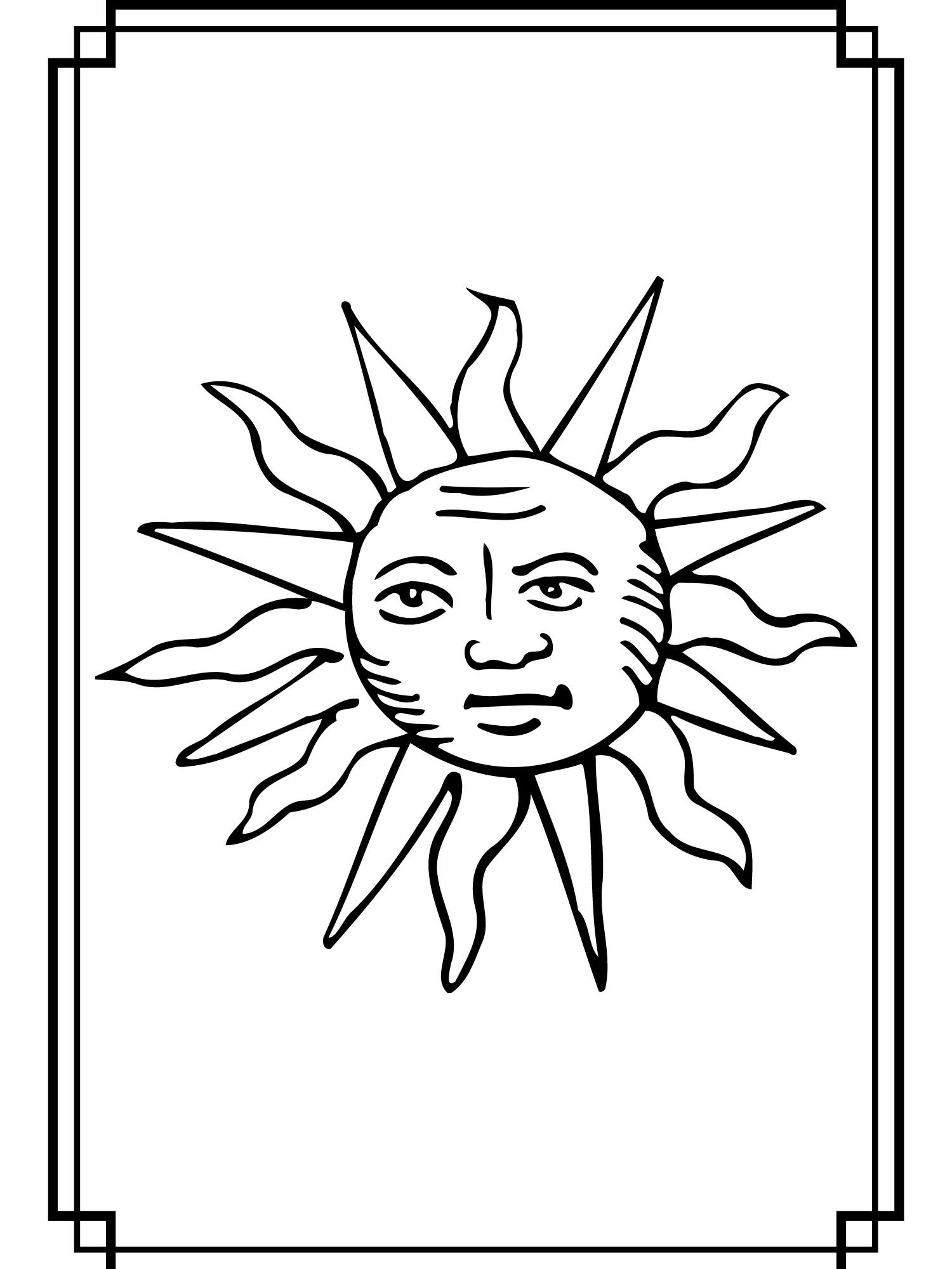 133 Sun and Sand Coloring Pages Free Printable 67