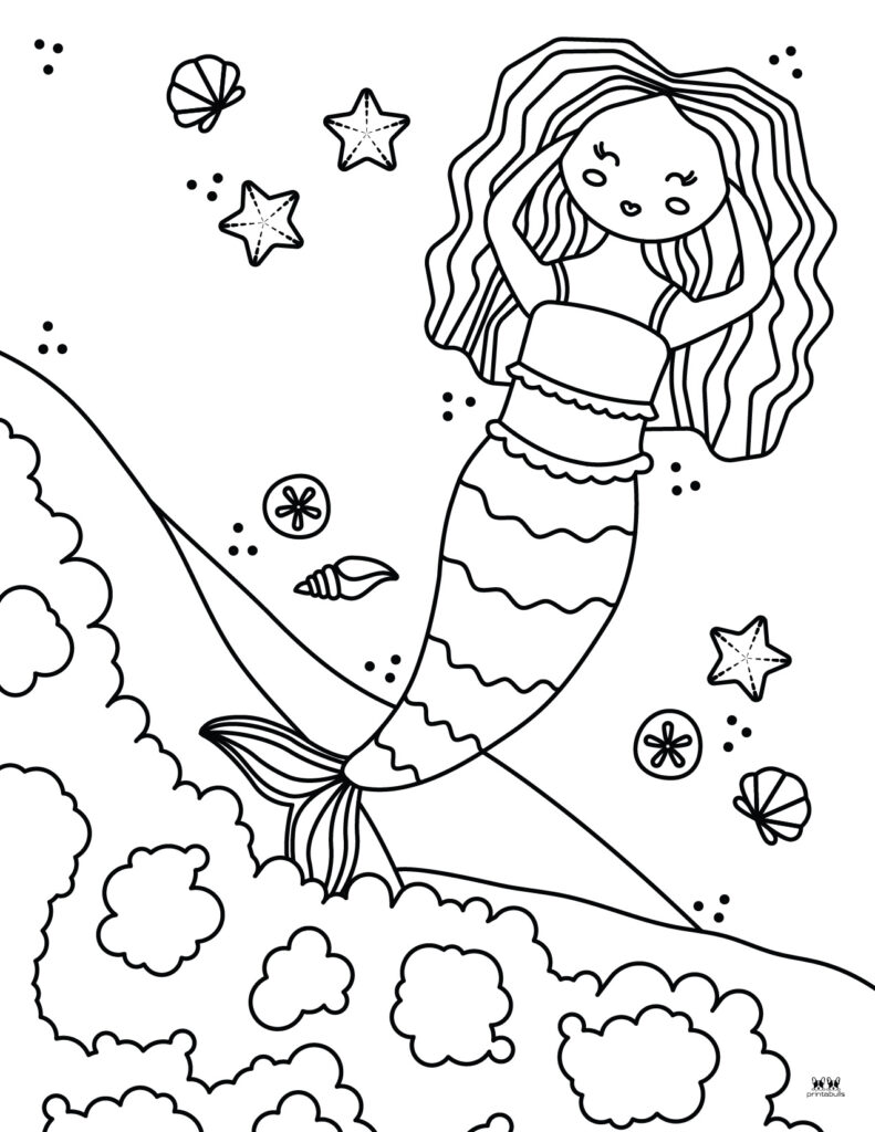 133 Sun and Sand Coloring Pages Free Printable 70