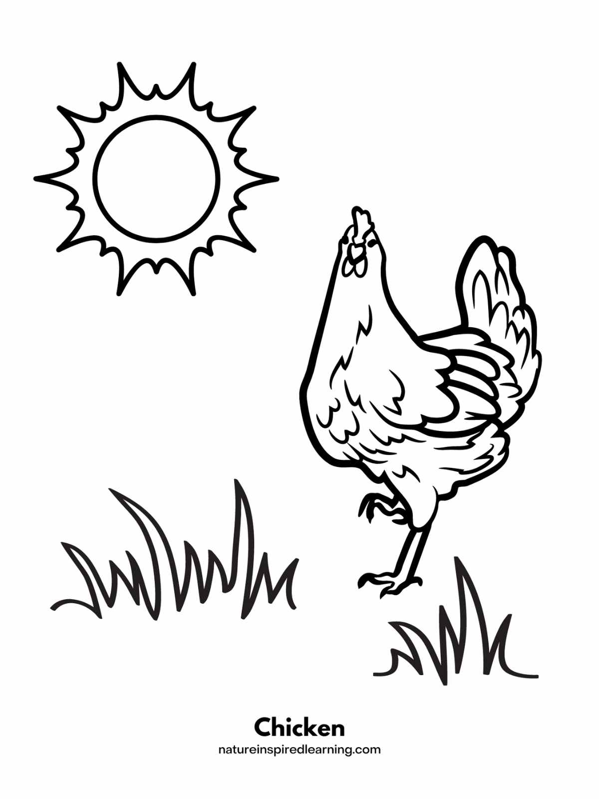 140+ Sun Coloring Page Designs 121