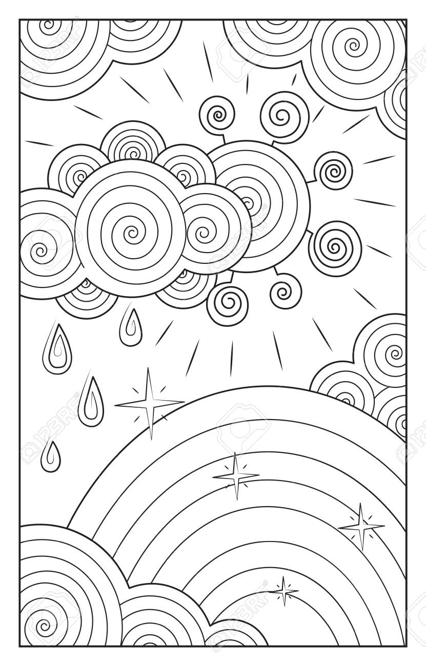 140+ Sun Coloring Page Designs 132