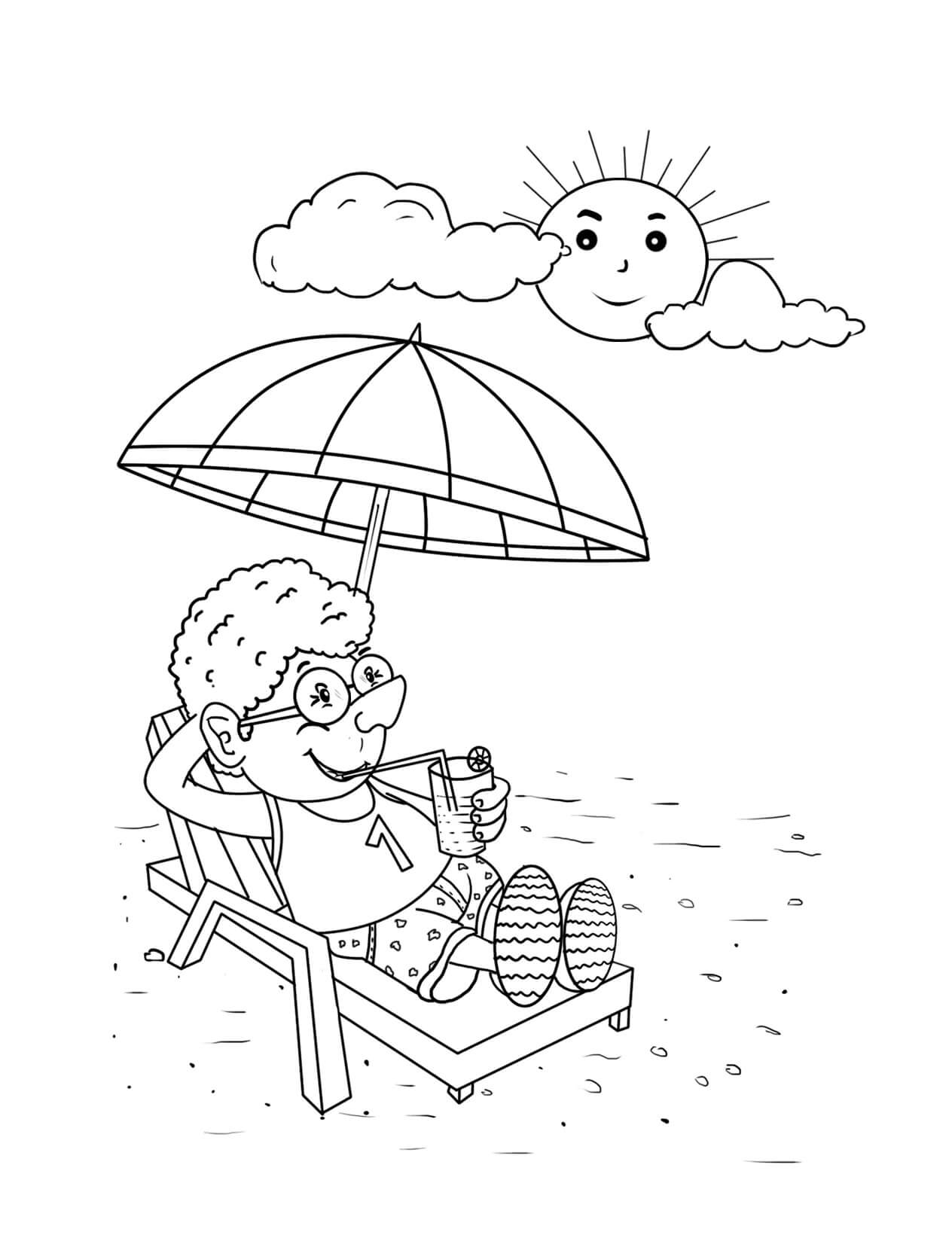 140+ Sun Coloring Page Designs 79