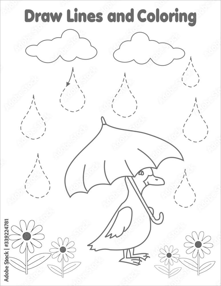 146 Printable Trace Coloring Pages 27