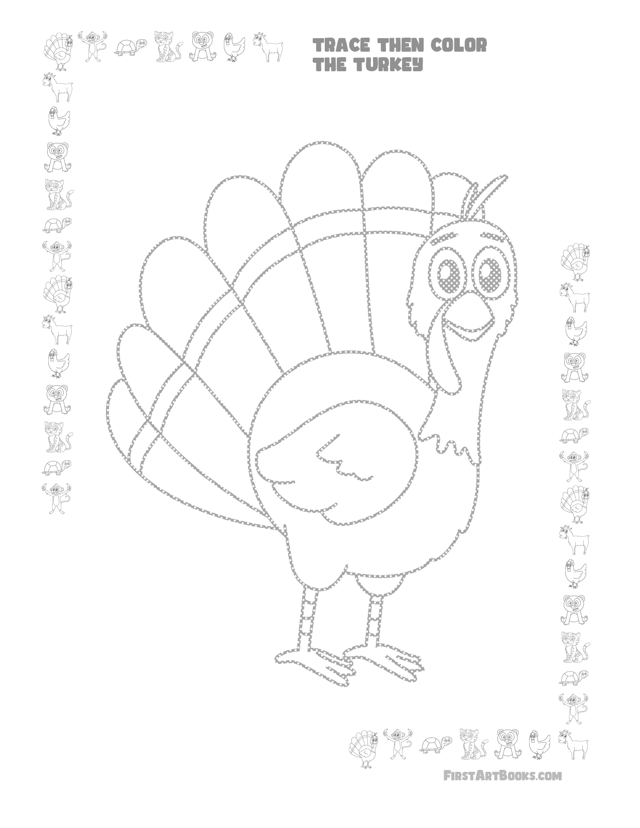 146 Printable Trace Coloring Pages 28