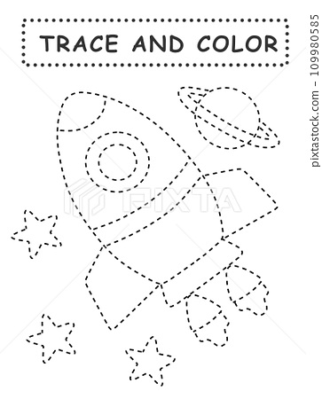 146 Printable Trace Coloring Pages 31