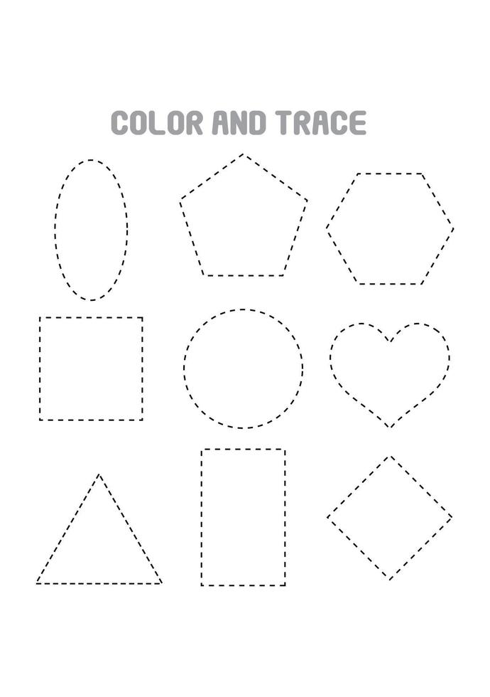 146 Printable Trace Coloring Pages 33