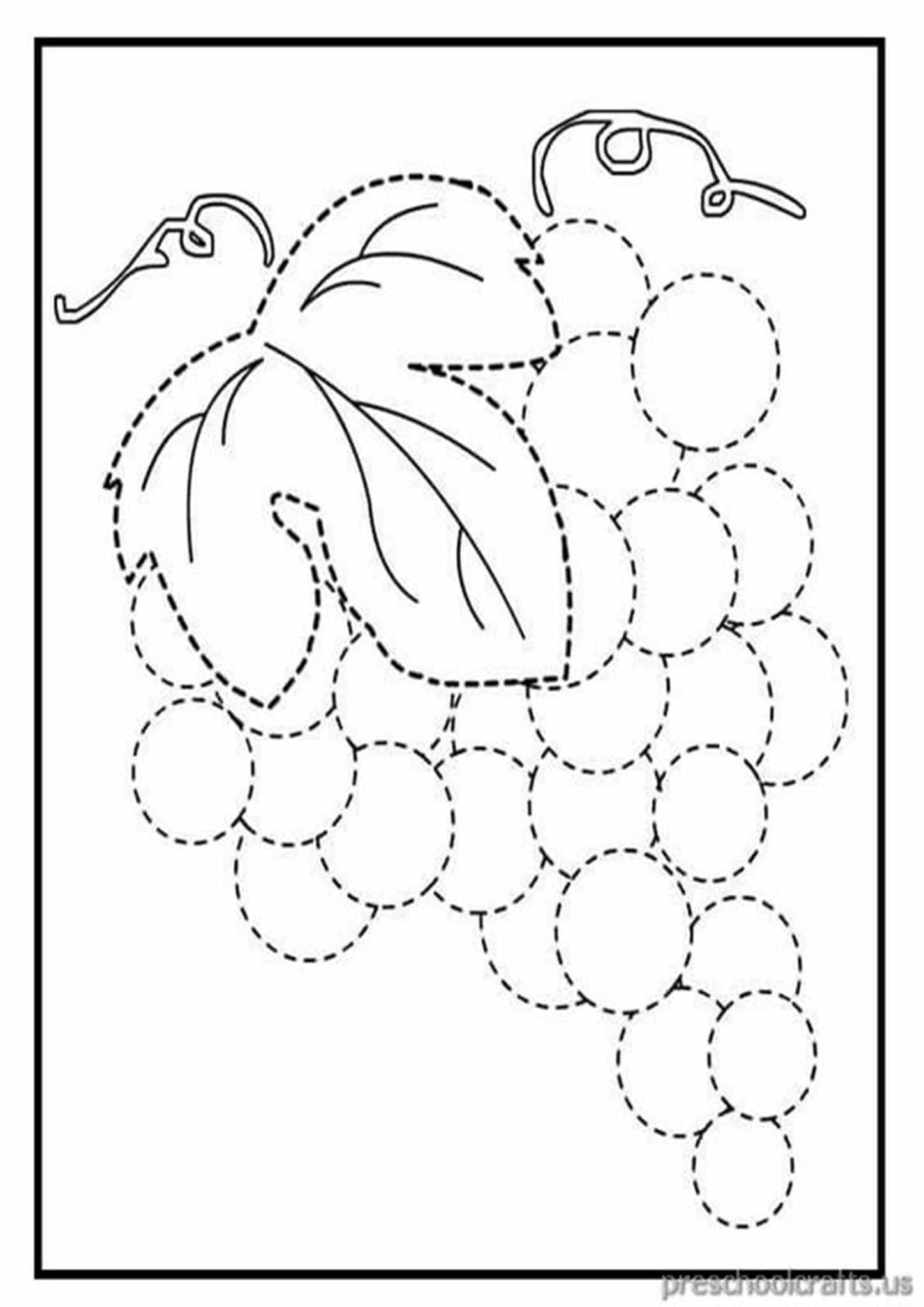 146 Printable Trace Coloring Pages 5