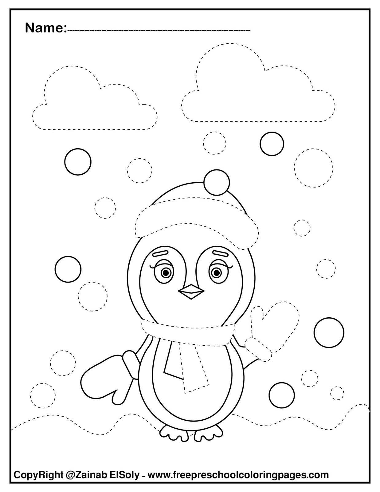 146 Printable Trace Coloring Pages 71