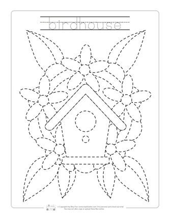 146 Printable Trace Coloring Pages 8