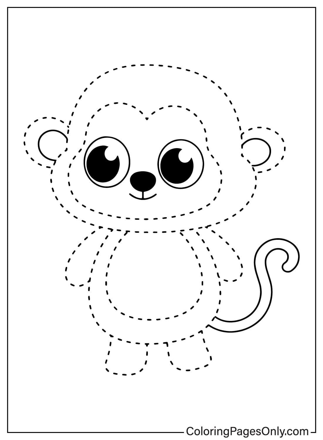 146 Printable Trace Coloring Pages 96