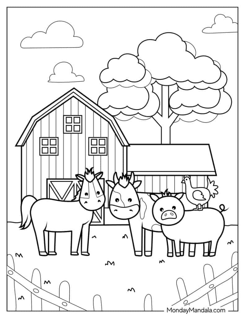 150+ Dementia Friendly Easy Coloring Pages for Dementia Patients Printable 125