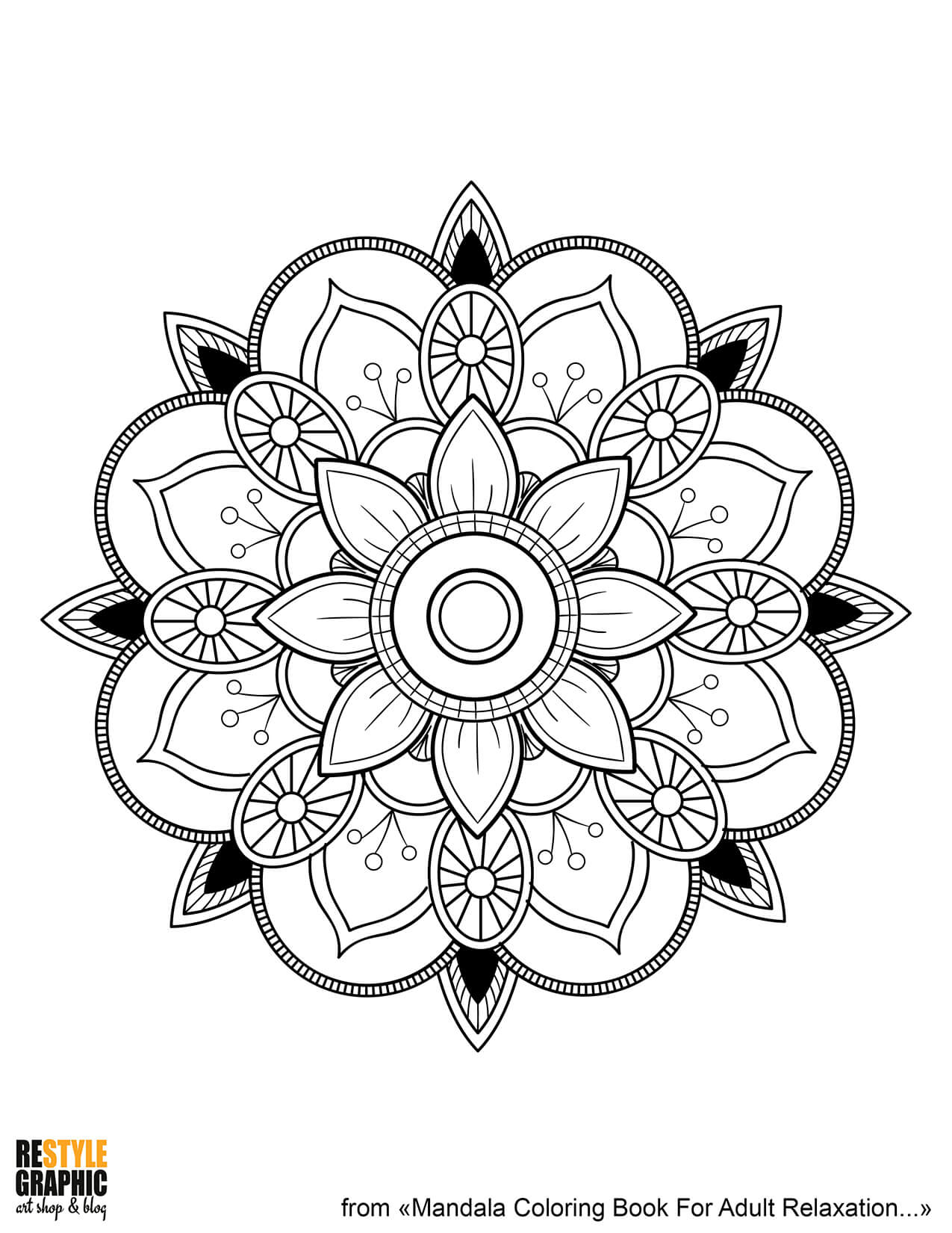 150+ Dementia Friendly Easy Coloring Pages for Dementia Patients Printable 143