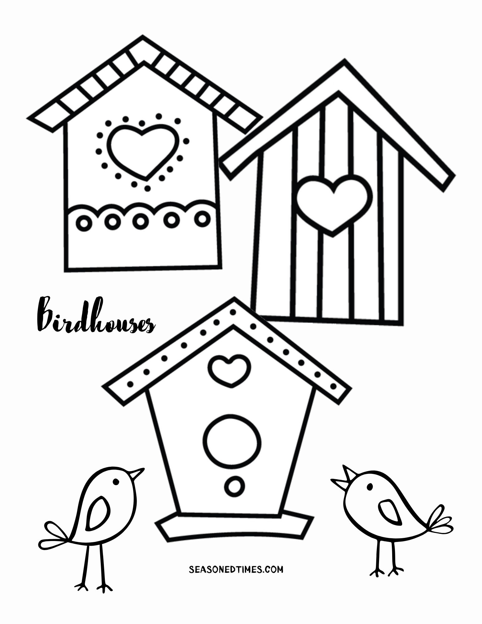 150+ Dementia Friendly Easy Coloring Pages for Dementia Patients Printable 2