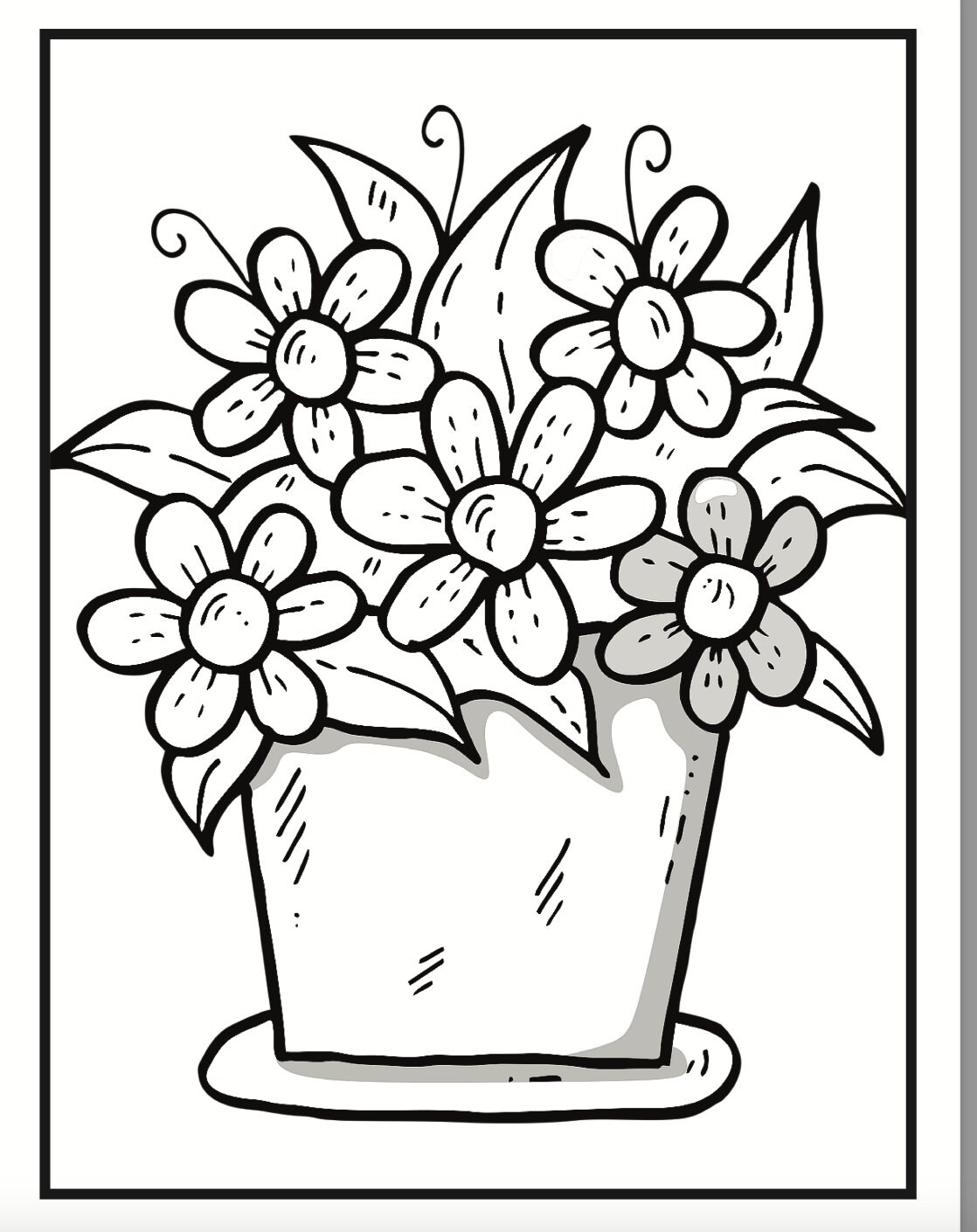 150+ Dementia Friendly Easy Coloring Pages for Dementia Patients Printable 29