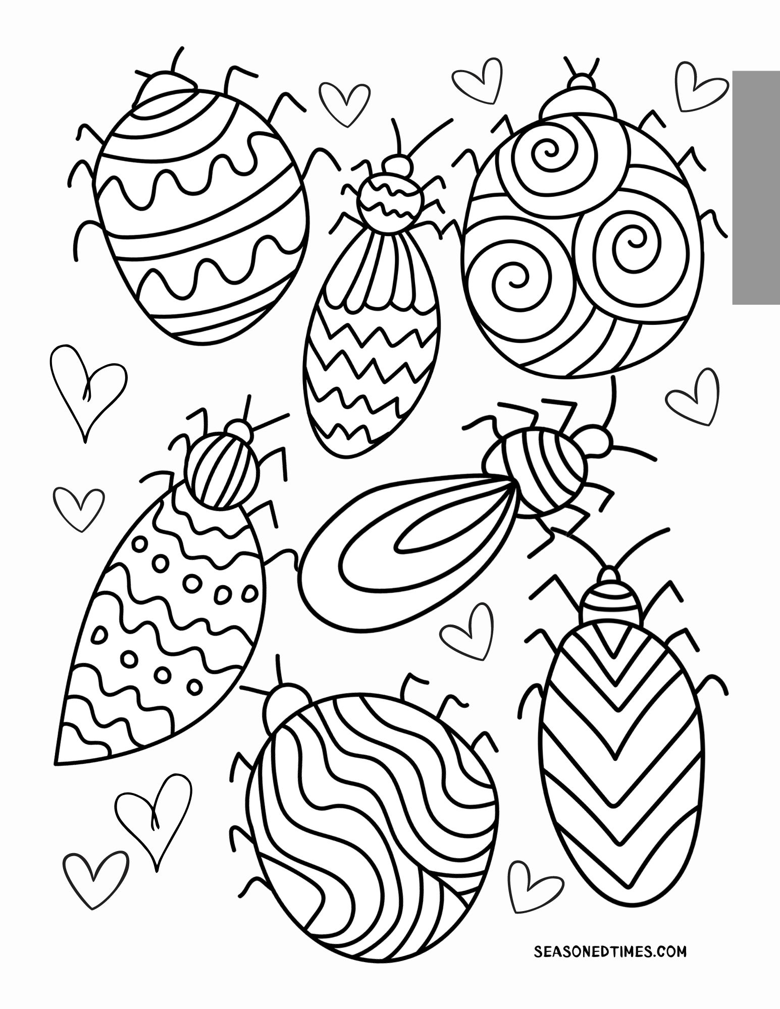 150+ Dementia Friendly Easy Coloring Pages for Dementia Patients Printable 4