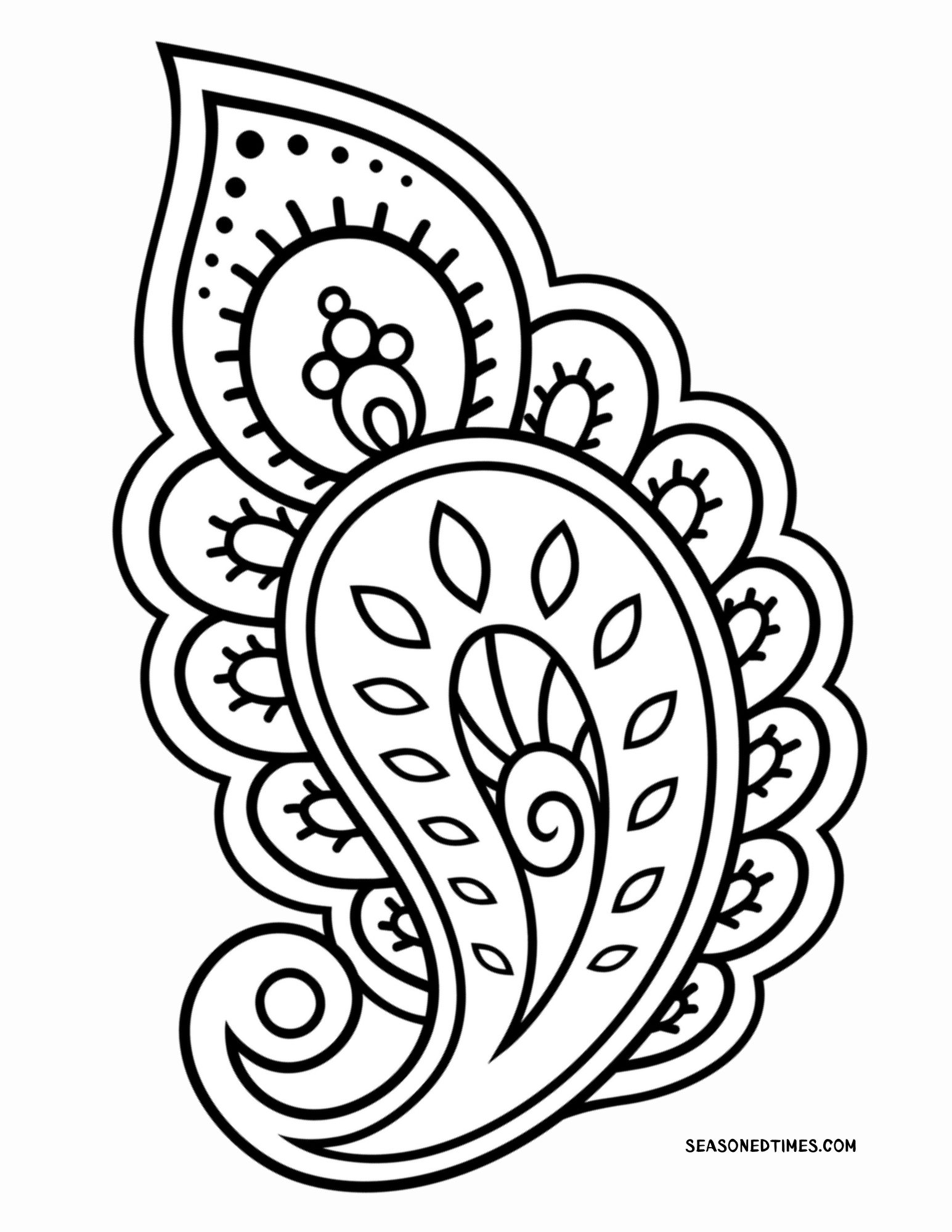 150+ Dementia Friendly Easy Coloring Pages for Dementia Patients Printable 6