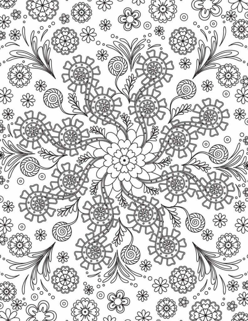 150+ Dementia Friendly Easy Coloring Pages for Dementia Patients Printable 94