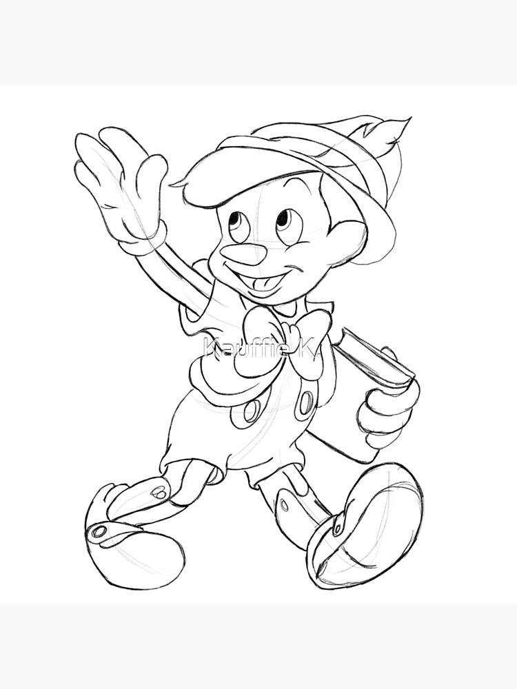 150 Free Pinocchio Coloring Pages for Kids Printable 11