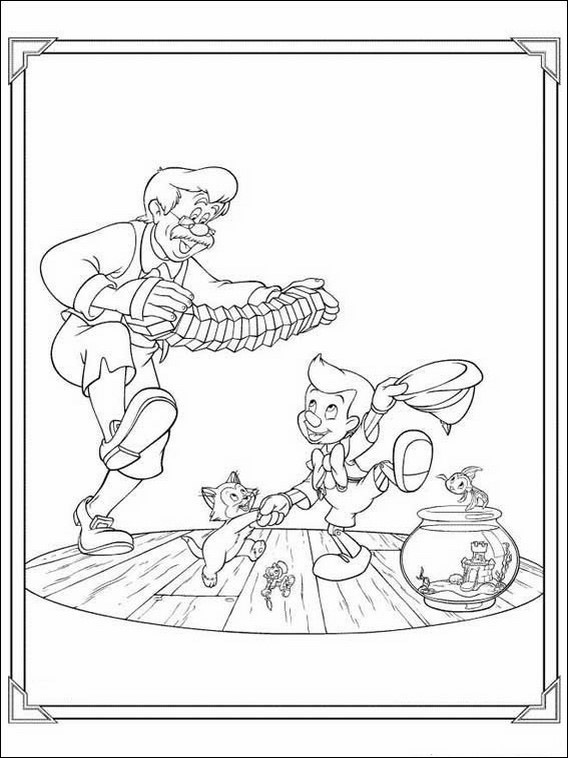 150 Free Pinocchio Coloring Pages for Kids Printable 121