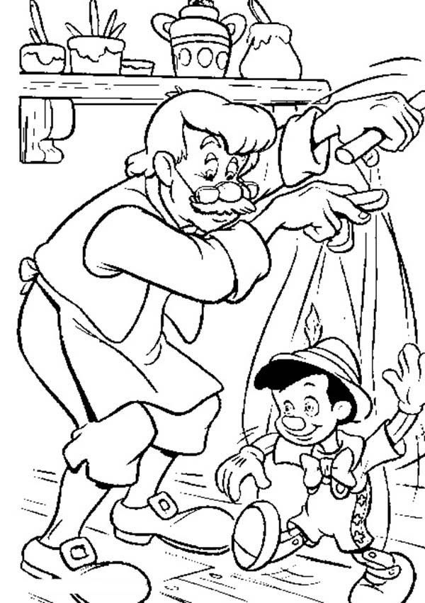 150 Free Pinocchio Coloring Pages for Kids Printable 125