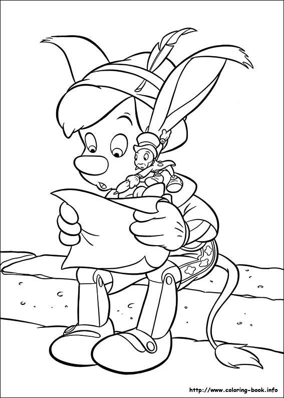 150 Free Pinocchio Coloring Pages for Kids Printable 141