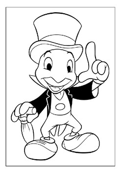 150 Free Pinocchio Coloring Pages for Kids Printable 15