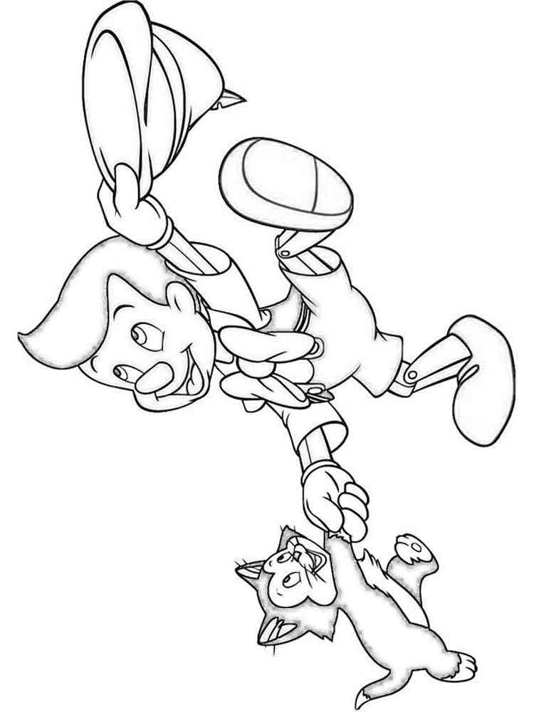 150 Free Pinocchio Coloring Pages for Kids Printable 18