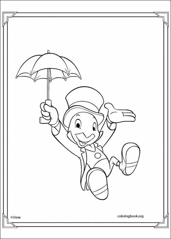 150 Free Pinocchio Coloring Pages for Kids Printable 50