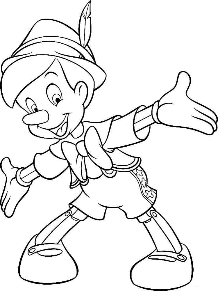 150 Free Pinocchio Coloring Pages for Kids Printable 58