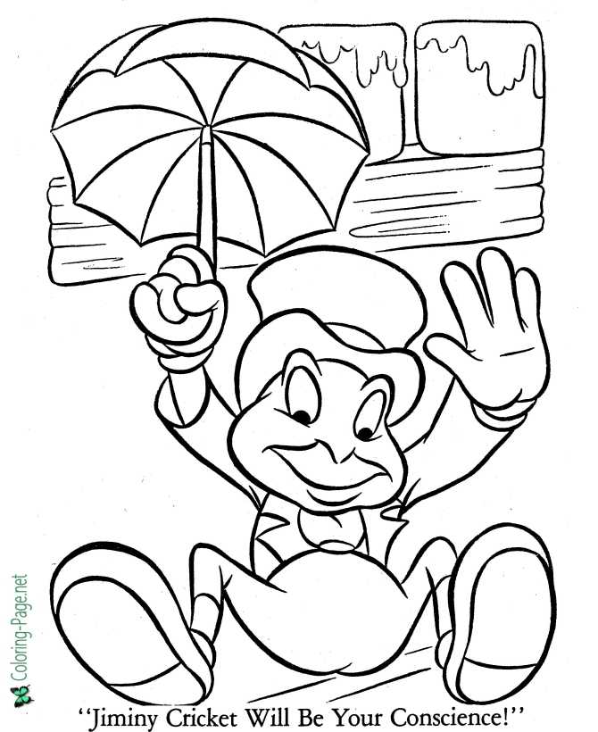 150 Free Pinocchio Coloring Pages for Kids Printable 68