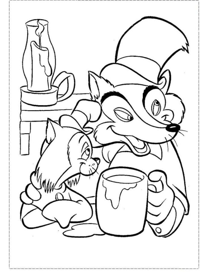 150 Free Pinocchio Coloring Pages for Kids Printable 72