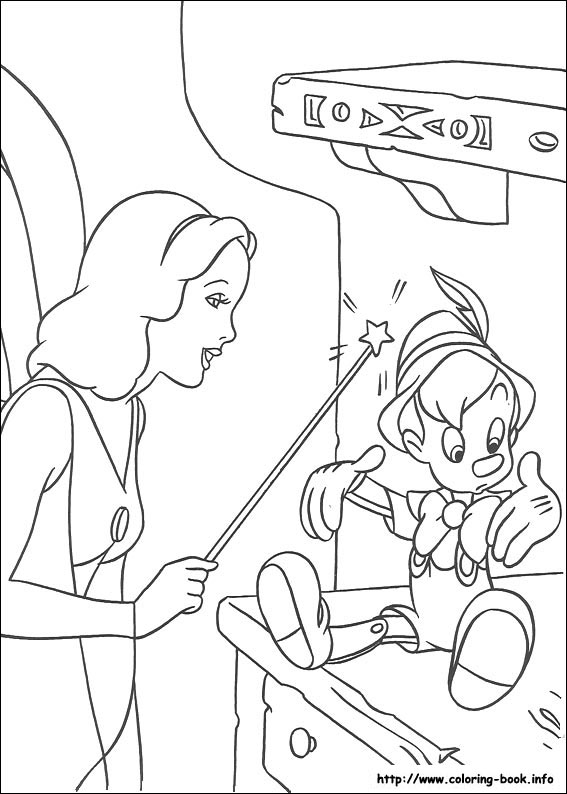 150 Free Pinocchio Coloring Pages for Kids Printable 76