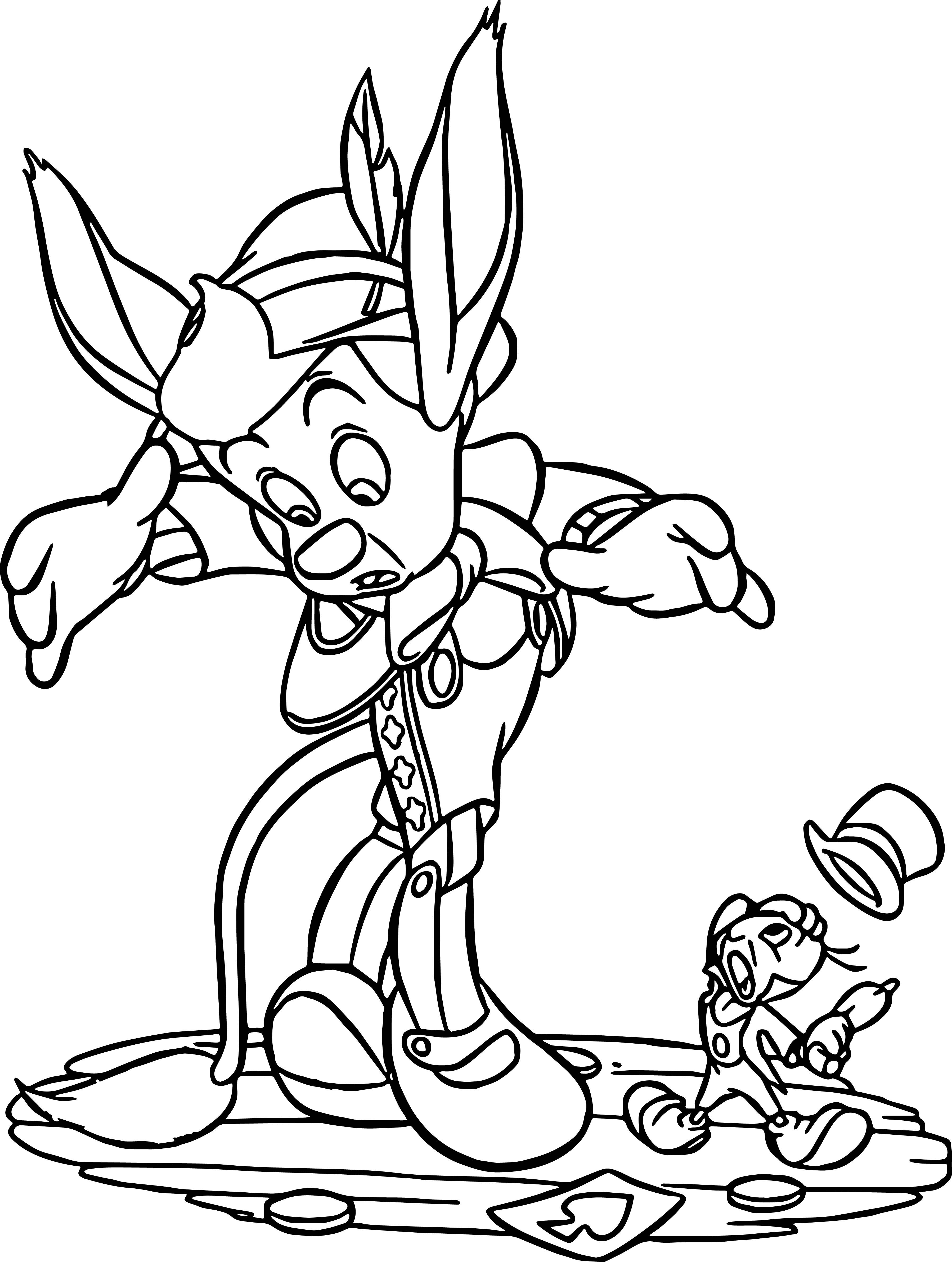 150 Free Pinocchio Coloring Pages for Kids Printable 8