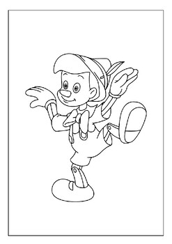 150 Free Pinocchio Coloring Pages for Kids Printable 81