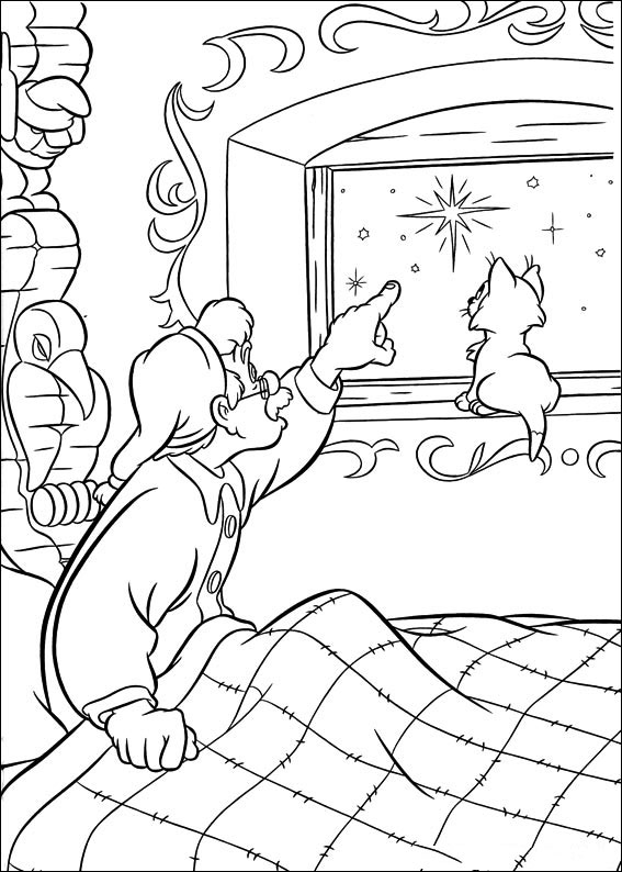 150 Free Pinocchio Coloring Pages for Kids Printable 84