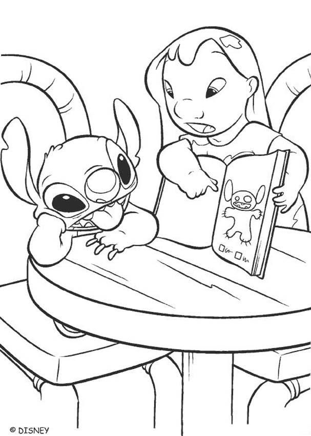 150+ Lilo and Stitch Coloring Pages Printable 121