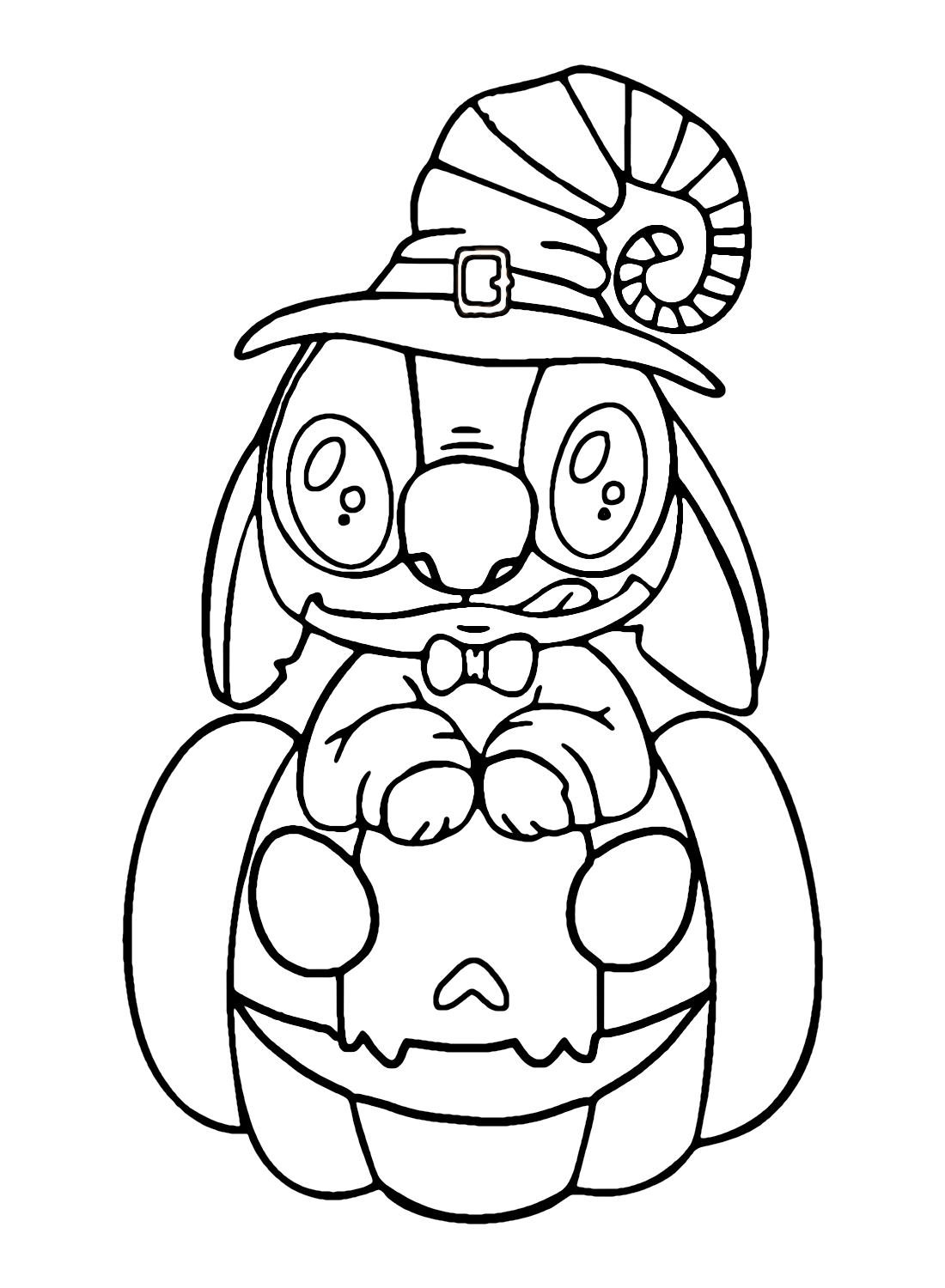 150+ Lilo and Stitch Coloring Pages Printable 124