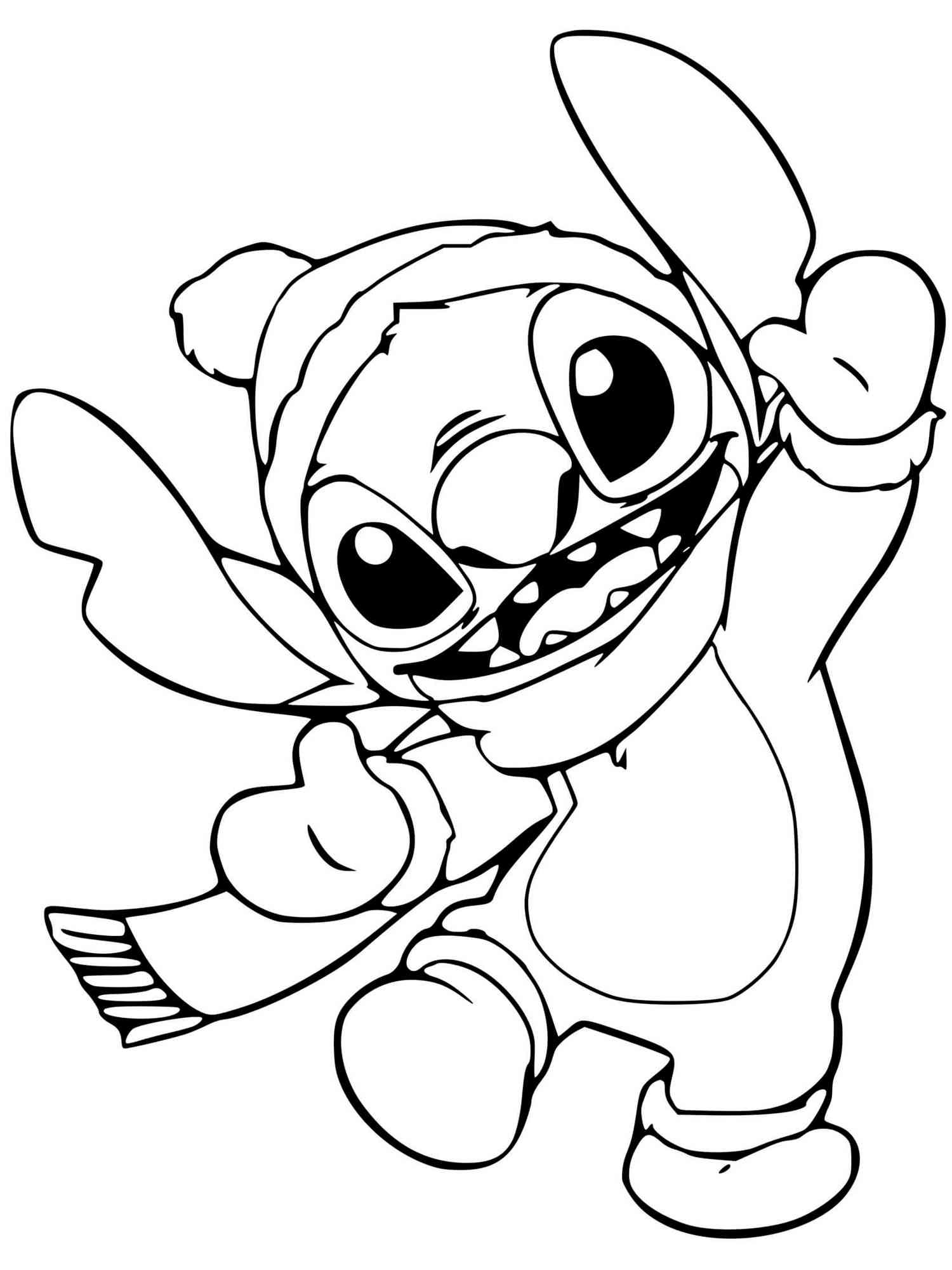 150+ Lilo and Stitch Coloring Pages Printable 23