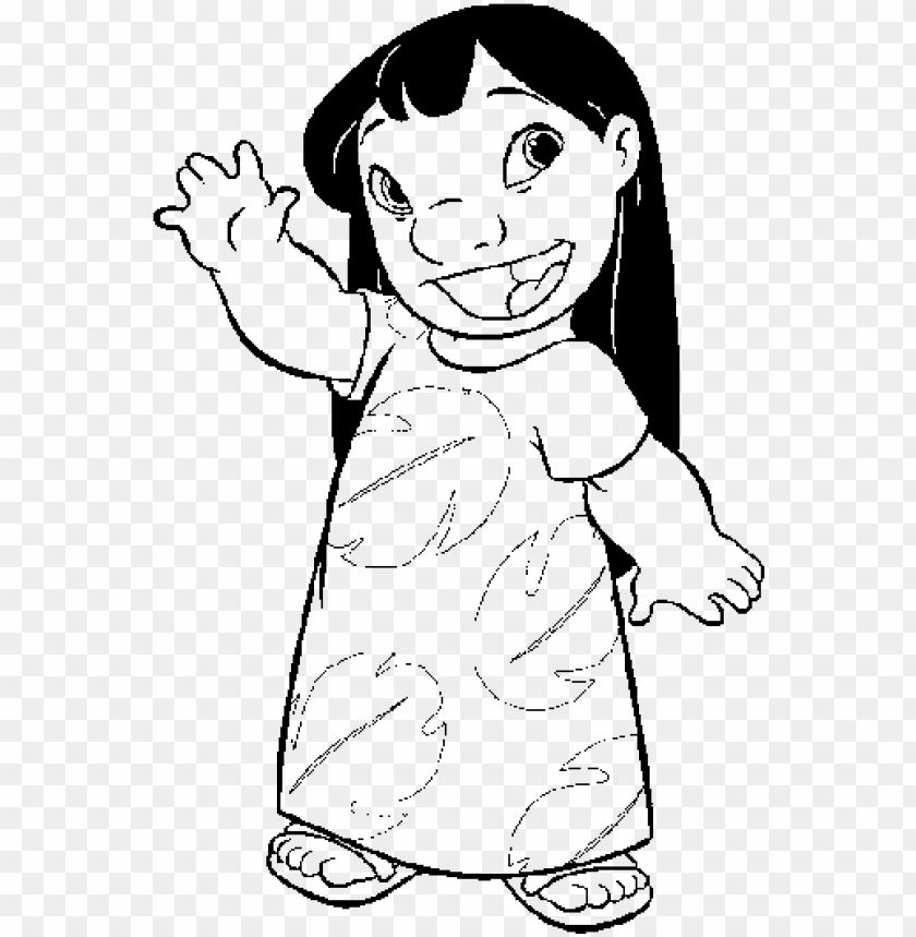 150+ Lilo and Stitch Coloring Pages Printable 26