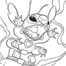 150+ Lilo and Stitch Coloring Pages Printable 29