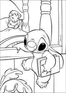 150+ Lilo and Stitch Coloring Pages Printable 36