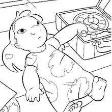 150+ Lilo and Stitch Coloring Pages Printable 39