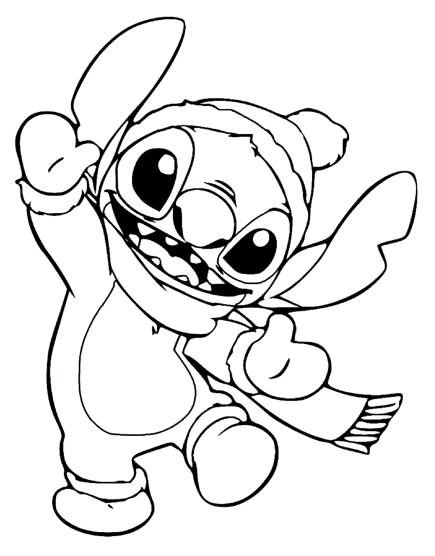 150+ Lilo and Stitch Coloring Pages Printable 46