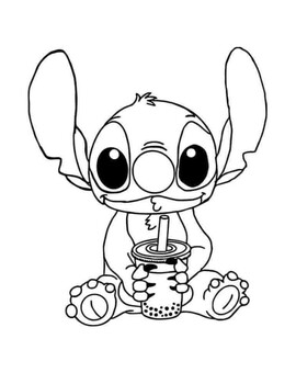 150+ Lilo and Stitch Coloring Pages Printable 47