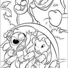 150+ Lilo and Stitch Coloring Pages Printable 51