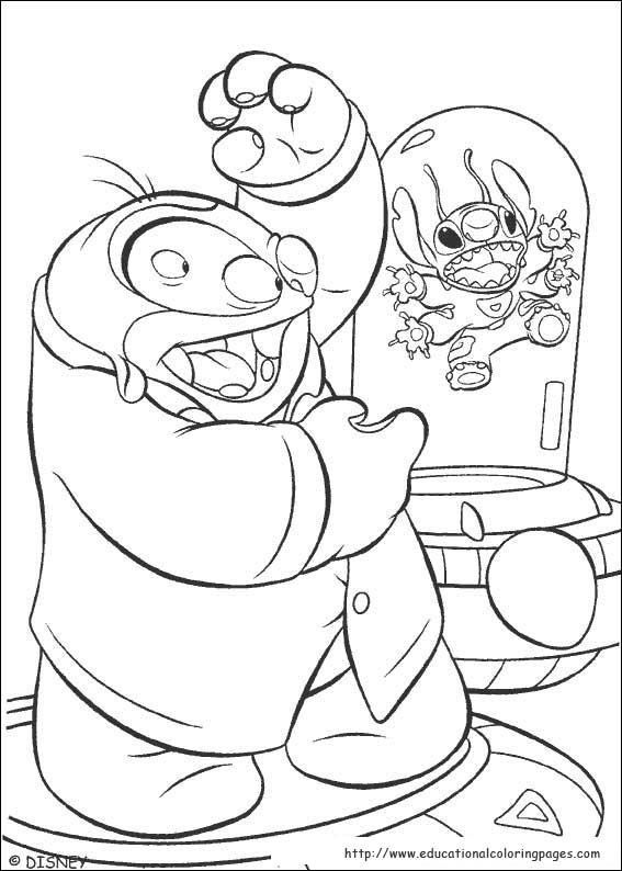 150+ Lilo and Stitch Coloring Pages Printable 70