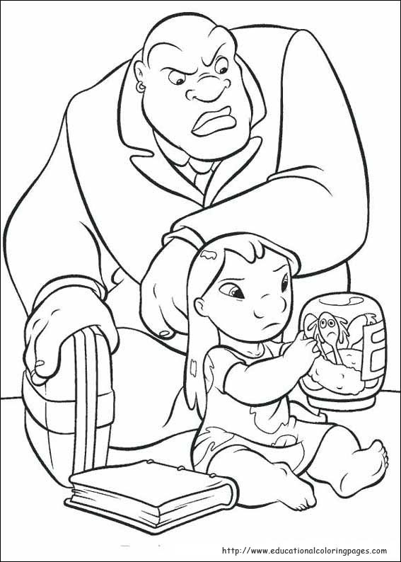 150+ Lilo and Stitch Coloring Pages Printable 78