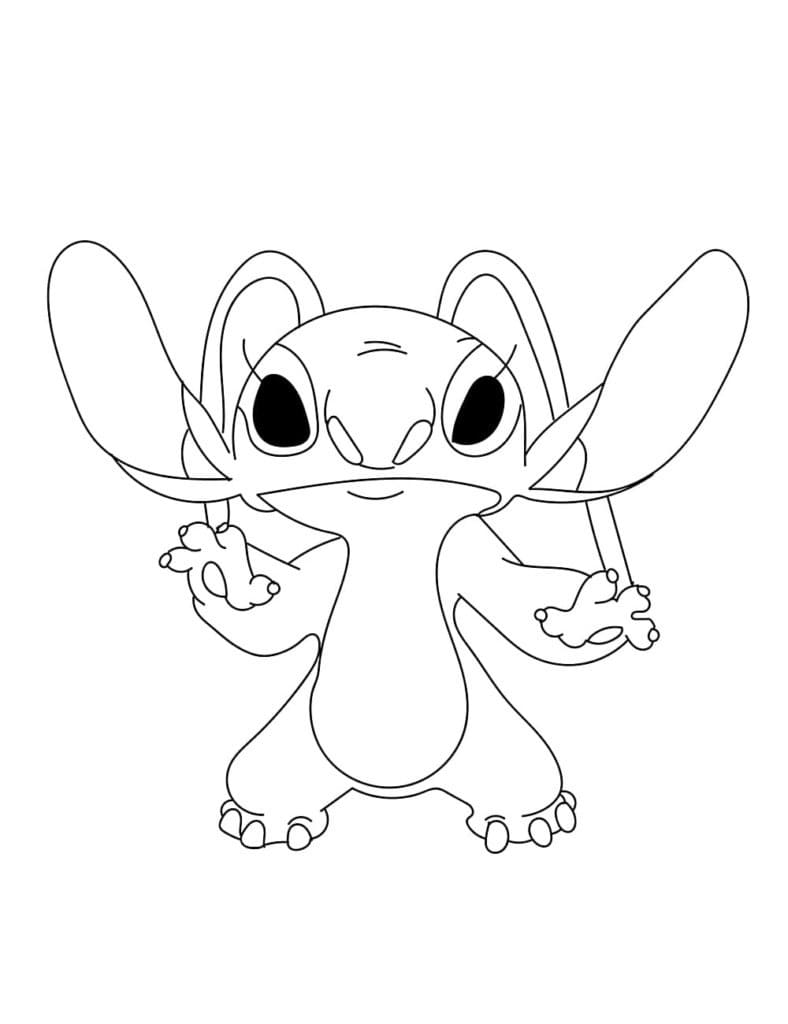 150+ Lilo and Stitch Coloring Pages Printable 80